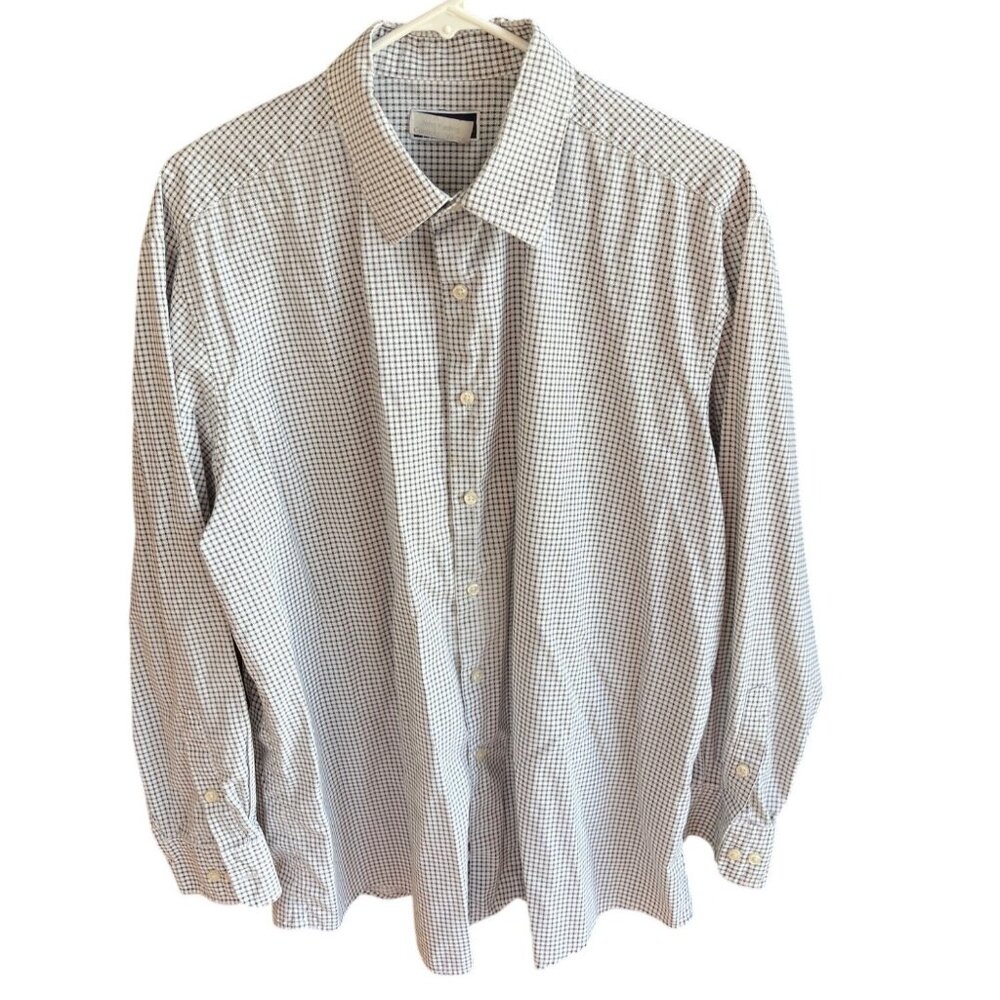 Men Checkered Long-Sleeve Shirt Made With OEKO-TEX Certified Fabric 66g